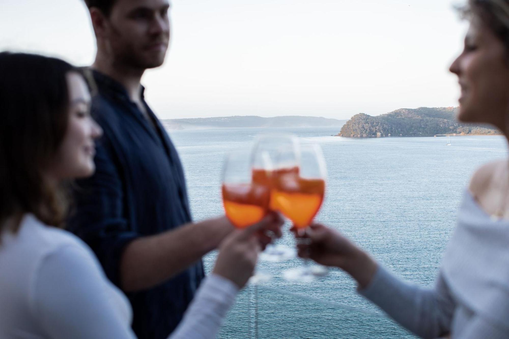 Cape Mackerel Cabin With Magic Palm Beach & Pittwater Views Villa Great Mackerel Beach Eksteriør billede